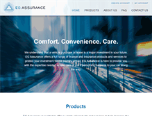 Tablet Screenshot of egassurance.com